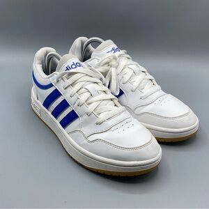 Adidas Hoops Basketball Men’s Shoes White Blue Low Classic New